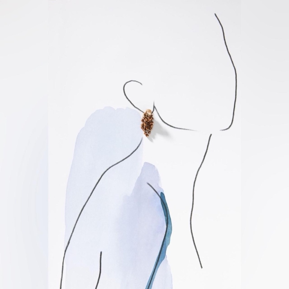 Waterfall Beaded Drop Earrings | Anthropologie - Picture 4 of 4